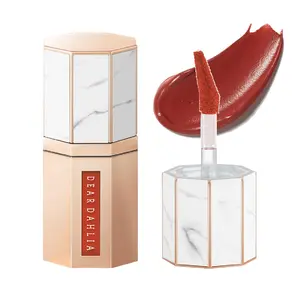 DEAR DAHLIA Paradise Dream Velvet Lip Mousse - Lightweight Soft-Matte Lip Tint with Buildable, Long-Lasting Color, Whipped Mousse Texture, Vegan & Cruelty-Free. 0.21 oz
