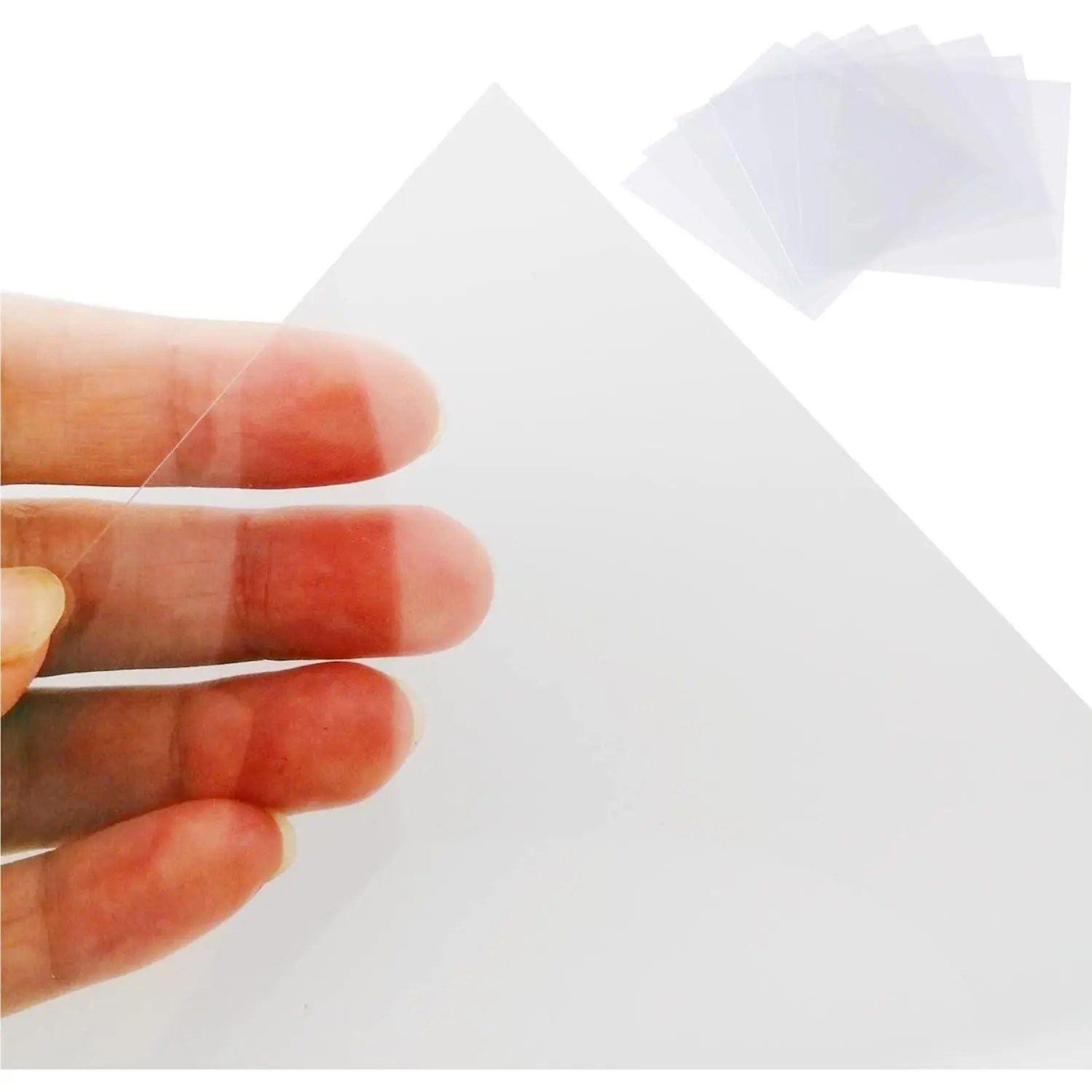 32 count 6 mil Transparency Blank Template Material Stencils Mylar for  Paper Clear Sheet 12 x 12 inch (32-6 mil)