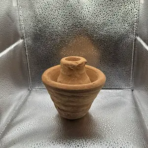 Pottery Artifacts Natural Home Decor Earthenware Unique Handcrafted Vase for Rustic Interior Design