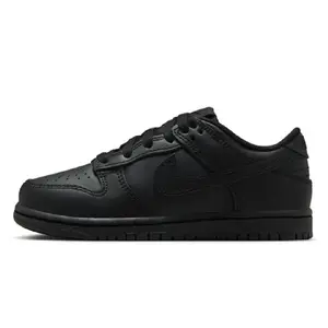 Little Kid's Nike Dunk Low Black/Black-Black (FB9108 009)