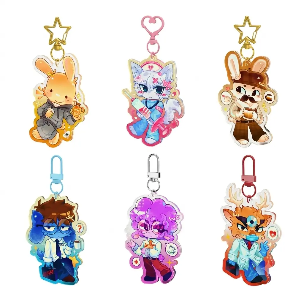 Roblox Animal Hospital Keychain