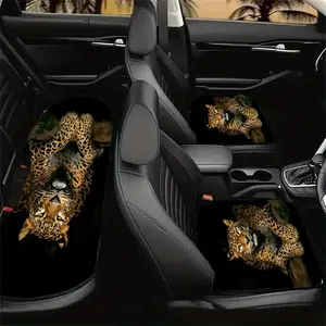 Cheetah Pattern Car Seat Cover, Breathable Car Seat Protector, Car Interior Accessories for Car, SUV, Sedan, Van
