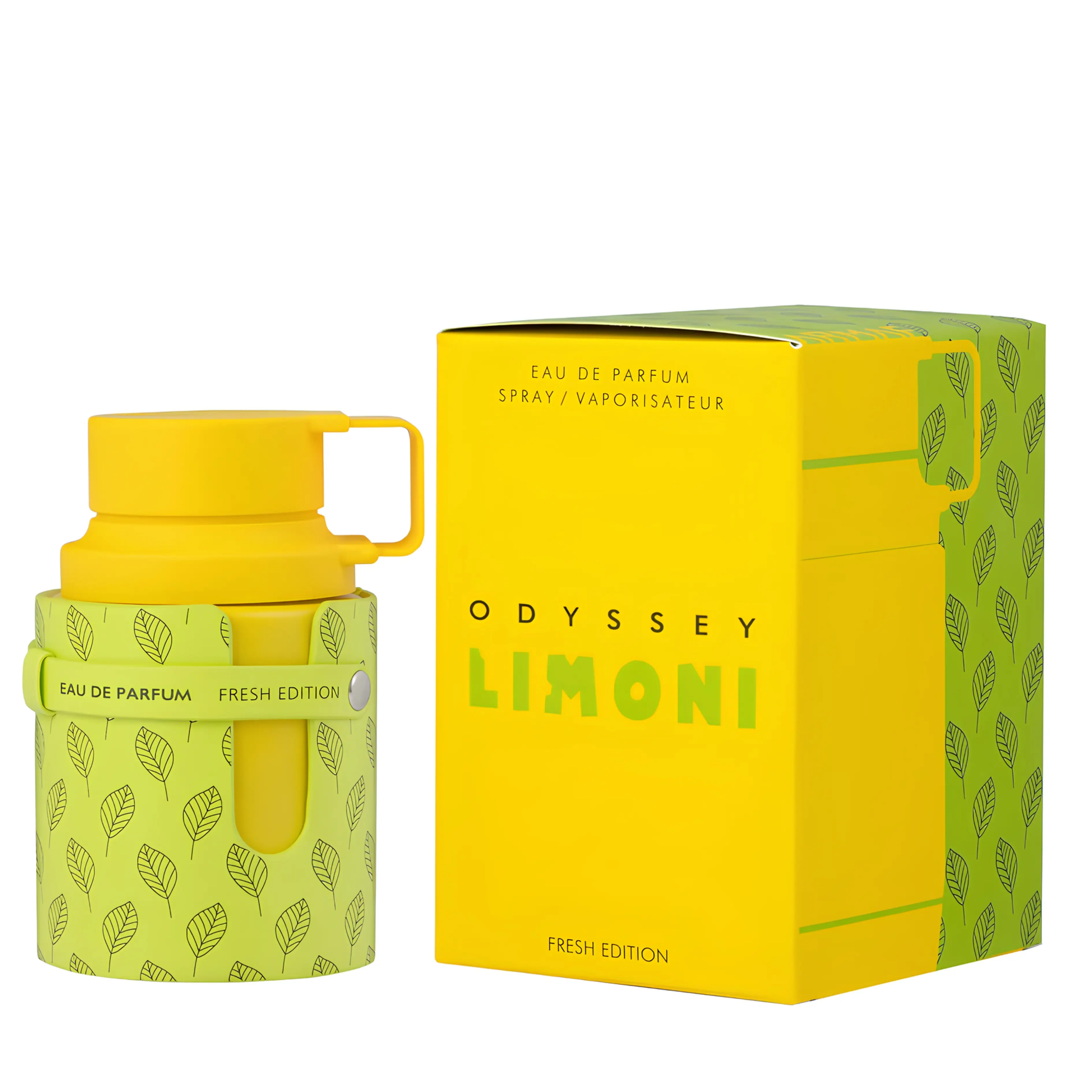 Armaf Odyssey Limoni Fresh Edition for Unisex Eau de Parfum Spray, 3.4 Ounce