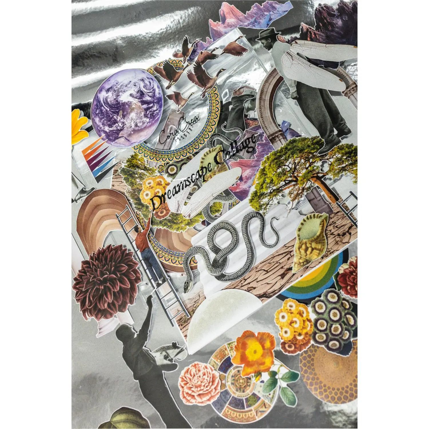 Dreamscape Collage Sticker Pack