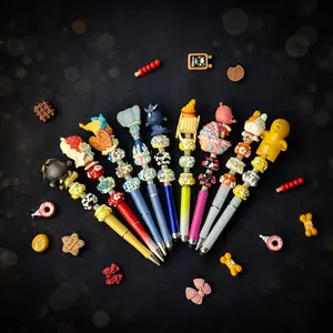 "CLAIM IN LIVE" CHOOSE ANY ONE ADORABLE BEADED PENS FROM SAMPLE POOL