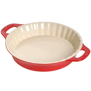 STAUB Pie Dish, 9-inch, Ceramic