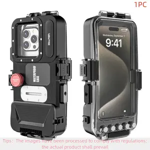 Universal Bluetooth-compatible Dive Phone Case, Compatible with iPhone 7-16 Pro Max, Samsung S20-S24, Note8-Note20 Ultra, 30m Waterproof