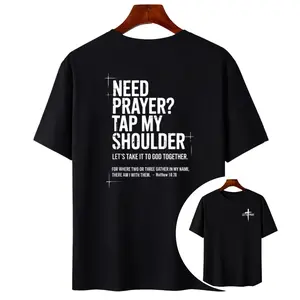 Need Prayer Hoodie - Tap My Shoulder Let’s Pray Christian Faith , Bible Verse Matthew 18:20, Religious Inspirational Fall Winter Outfit Womenswear