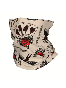 Vintage Tattoo Thin Bandana Neck Wrap Scarf Headband Neck Cover