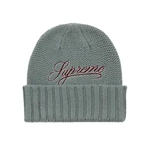 Supreme Script Logo Beanie, from StockX