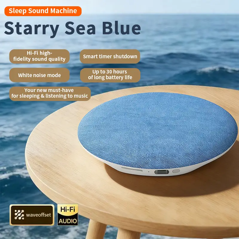 Ultra-Thin Plastic Bluetooth Under-Pillow Sleep Wireless Speaker - Portable USB-C Model with TF Card Support, Batteries, No Headphones Needed, Easy to Use, Ideal for Side Sleepers, Dorm Rooms, Non-Disturbing Music & Sleep Sounds Playback