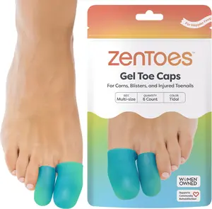 Variety Pack Gel Toe Caps, for All Toes