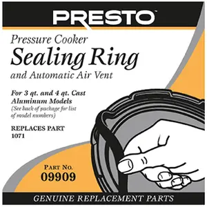 Presto 09909 Pressure Cooker Sealing Ring