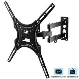 14-55 inch Full Motion TV Wall Mount with Swivel and Articulating Tilt Arm TV Wall Bracket Swivel TV Wall Mount