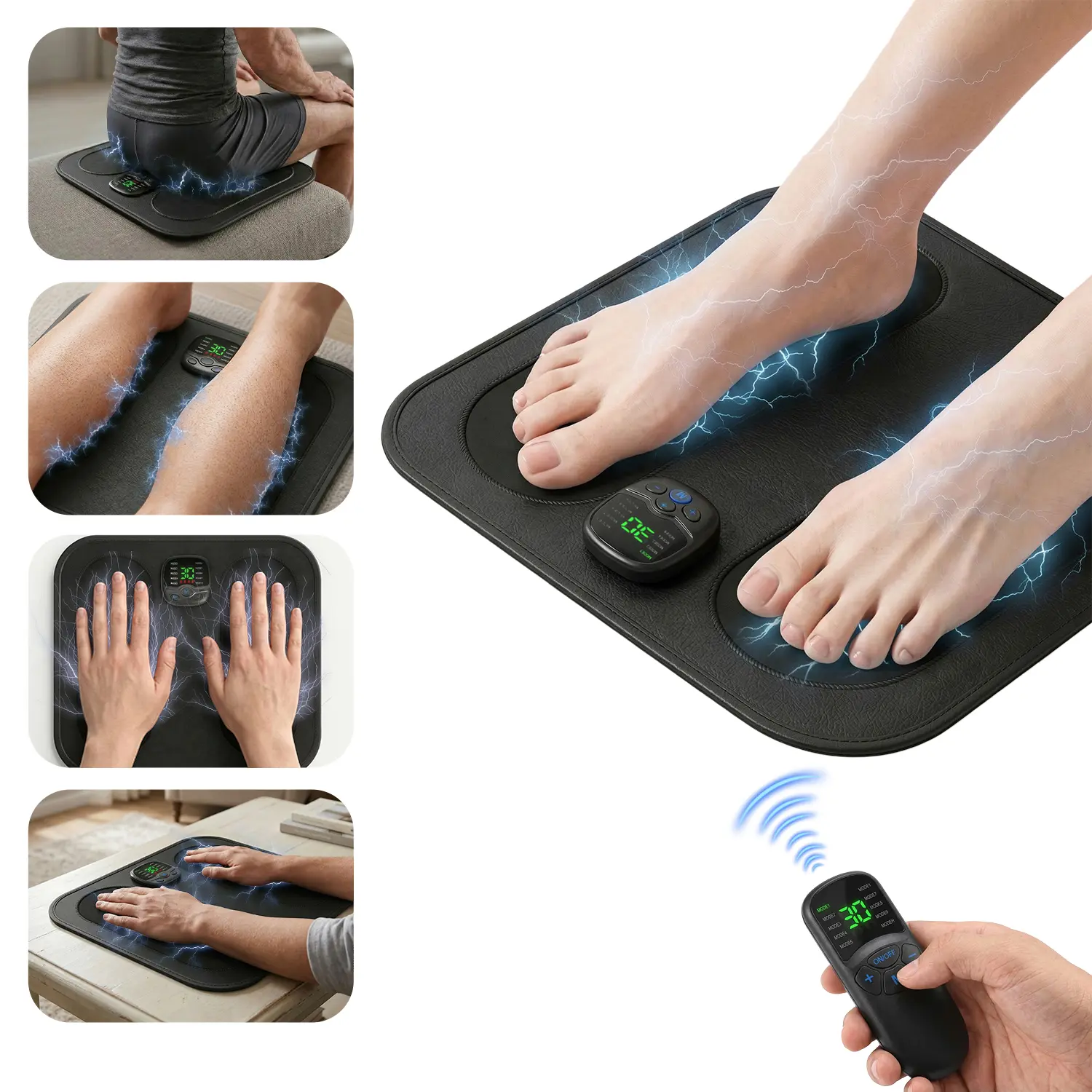 Transcutaneous Electronic Nerve Stimulator and Powered Muscle Stimulation for Pain Relief, EMS Foot Massager#MothersDayGift #GiftsForHer