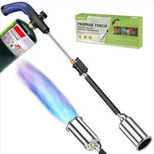 Duty Propane Weed Burner, 30" Self-Igniting Thrower with Grip for, BBQ Lighting, Driveway & Snow Clearing(Fuel Cylinder Not Included)