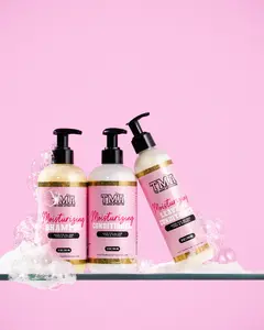 Healthy Haircare Trio - Organic Moisturizing Shampoo & Conditioner & Moisturizing Leave In Conditioner