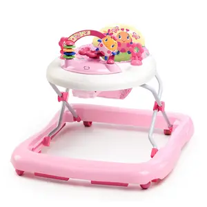 Bright Starts  Walk-A-Bout Baby Walker and Entertainer, with Easy Fold Frame for Storage, Ages 6 Months +