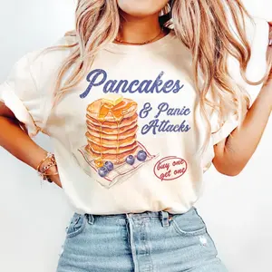 Pancakes & Panic Attacks T-Shirt