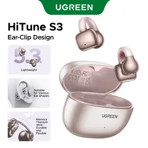 UGREEN Wireless Earbuds Bluetooth 5.4 Headphones Sport with Earhooks,48H Playtime,Fast Charging Case,Noise Cancelling Mic for Running Gym Workout ,earclip design，TikTokShopBlackFriday ,Tiktokshopstockup