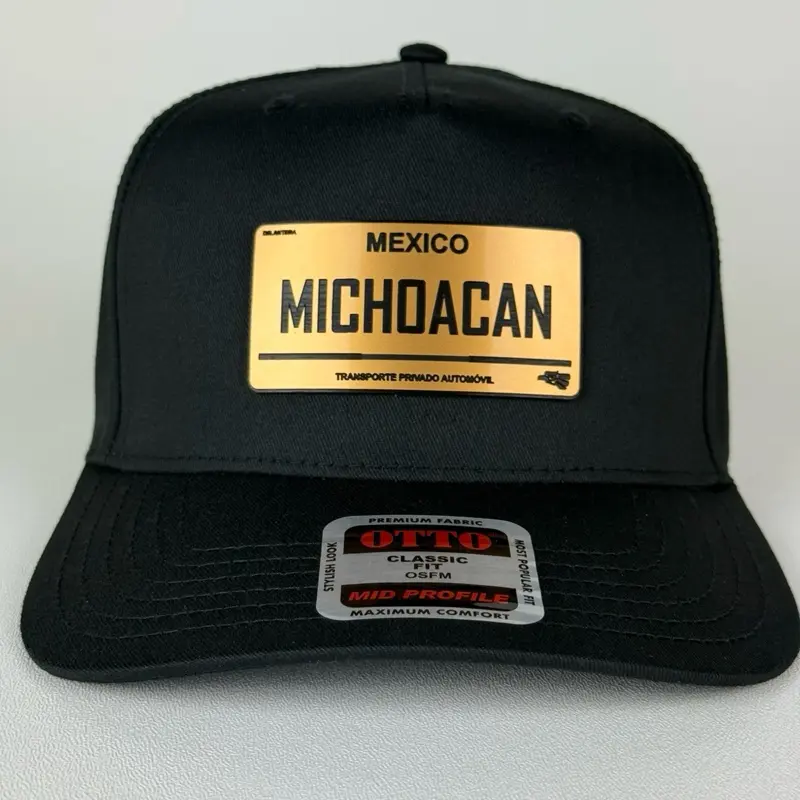 Michoacán Gold Plate Hat Snapback