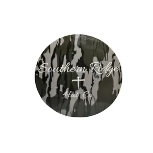 Southern Ridge Hat Co 2.5” Round Camo Sticker - Camouflage Design