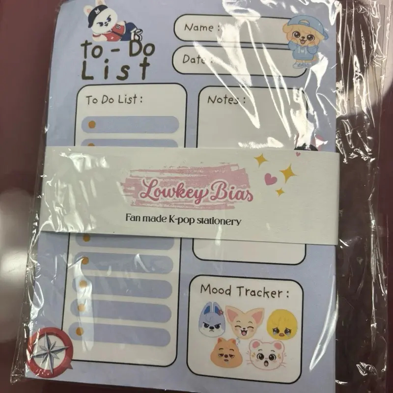 Note pads kpop inspired