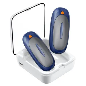 2 Pack Rechargeable Hand Warmers 2000mAh – Electric Portable Heater with 3 Heat Settings for Men & Women, Outdoor Winter Use