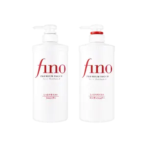 Fino Repair Shampoo & Conditioner 550ml+550ml  - Intensive Repair, Moisturizing & Strengthening - for All Hair Types Cleanser Moisturizer Cleansing