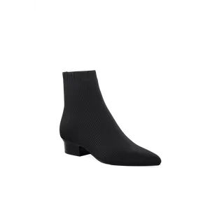 The Bootie - Coal Knit