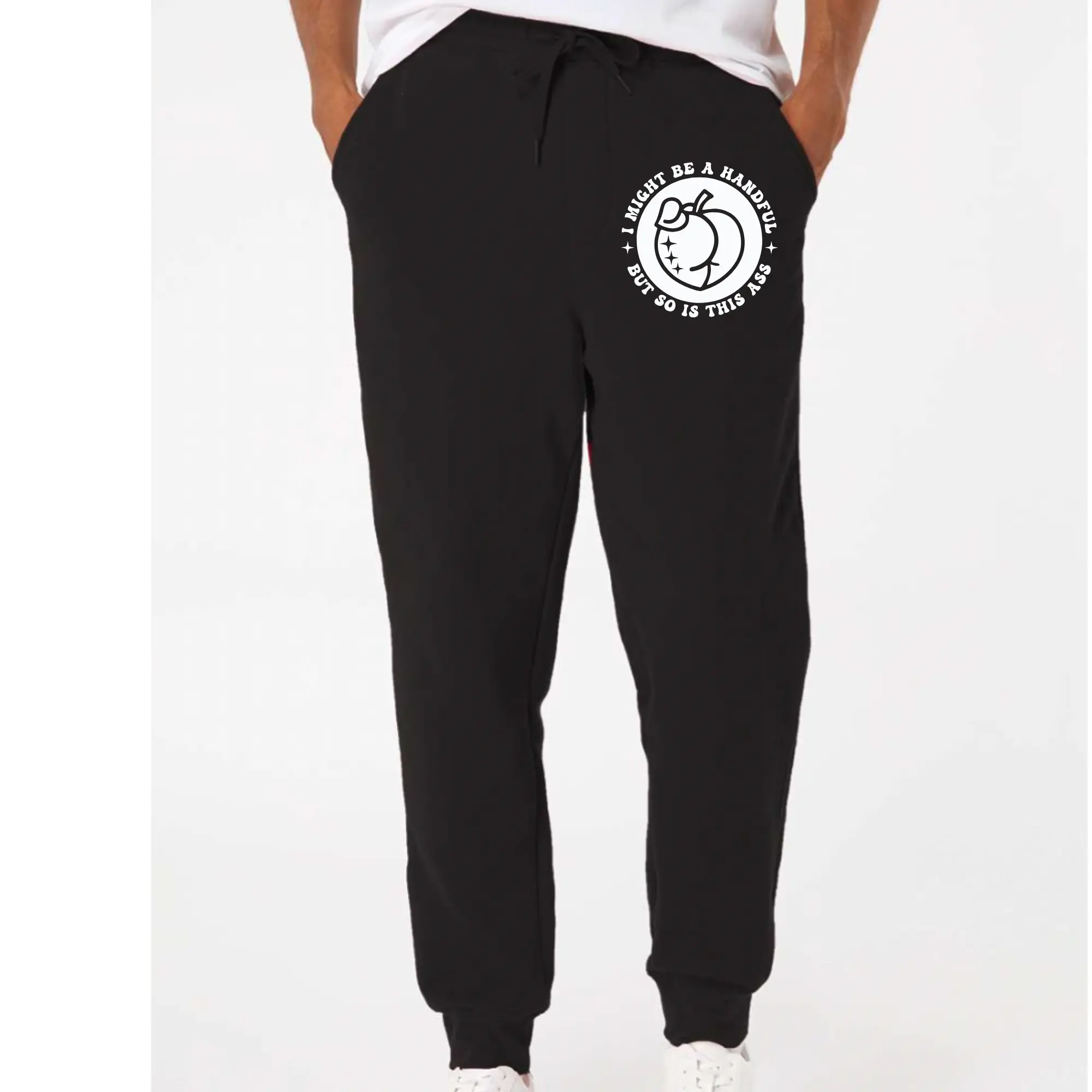 I might be a handful Unisex sweatpants