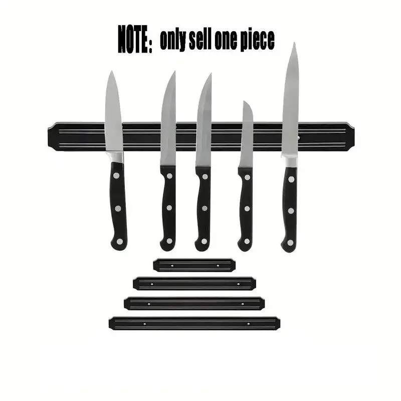 Magnetic Knife Holder, 1 Count Magnetic Kitchen Storage Rack, Multifunctional Kitchen Tool Storage Organizer, Kitchenware, Home