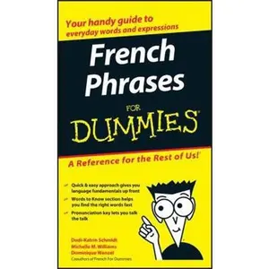 USED-French Phrases for Dummies (French and English Edition) by Dodi-Katrin Schmidt (Paperback)