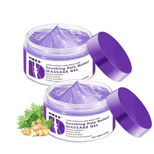 Purple Gel Pain Relief / Joint Care Gel Knee for Severe Knee Arthritis Pain Relief and Relieve Shoulder / Neck Muscle Pain, Body Care Massage Cream Gel / Healthcare body oil Therapeutic Therapy