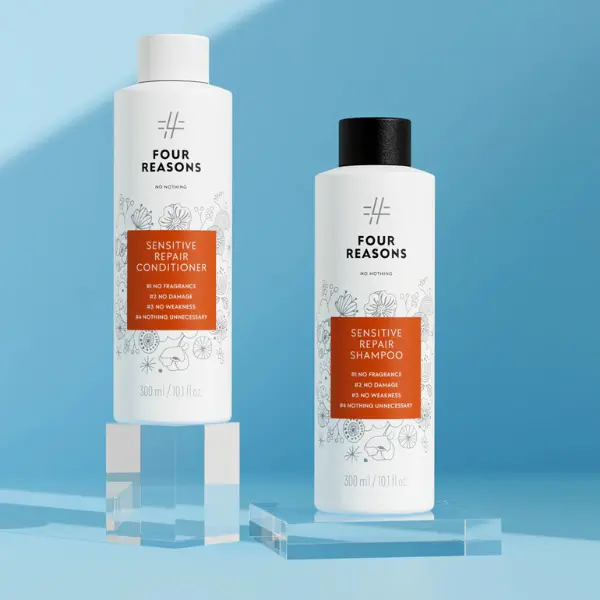 Sensitive damage-repairing Shampoo and Conditioner bundle,300ML