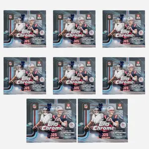 (Full JUMBO Case)- 2025 Topps Chrome Jumbo NFL Hobby Box Full Case x8- Rando Player Break!