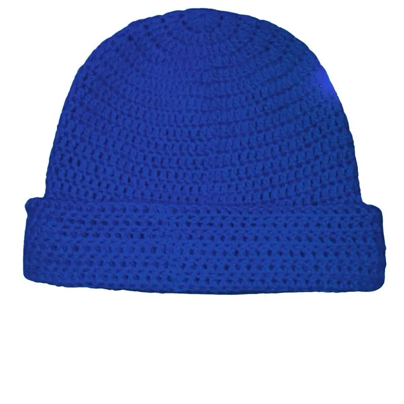 Knotcha Basic Beanie Multicolored - Blue, Soft Fabric, Round Design, Ideal for Cold Weather