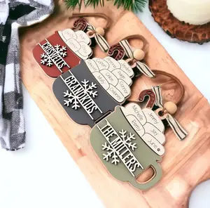 Personalized Christmas Ornament | Customized Family Ornament | Hot Cocoa Ornament | Grandkids Ornament | Gift For Mom | Gift For Grandma
