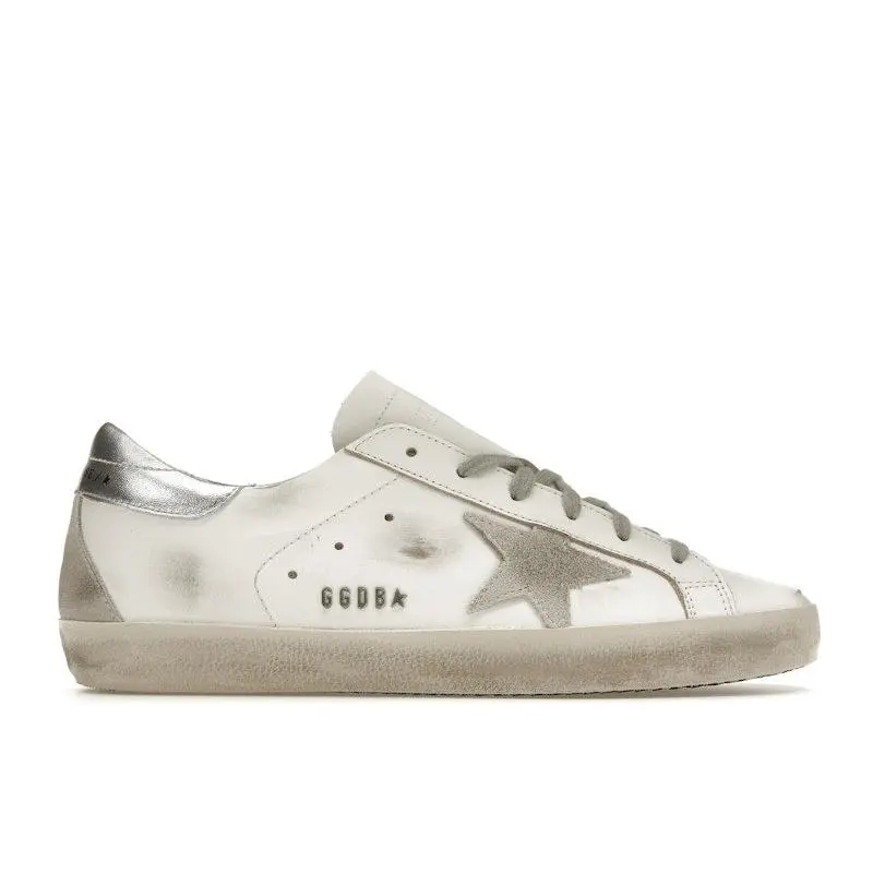Golden Goose Women's Super-Star White Silver, from StockX