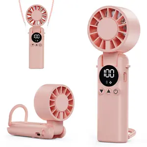 Portable Handheld Turbo Fan, 199 Gear Wind, Battery Operated, Up to 20 Working Hours, 3 IN 1 Hand Fans with Air Turbo Tech Cooling Fan for Outdoor Activities, Travel