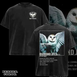Vintage Deftones Band-Diamond Eyes Music Album Cover T-Shirt 2 Sided , Deftones TShirt, Rock Band Shirt, Retro Music Tee, Rock Music Lover Shirt, Vintage Band Shirts Casual Comfort Cotton Fabric Fit Top , Top Men's and Women's Clothing . K