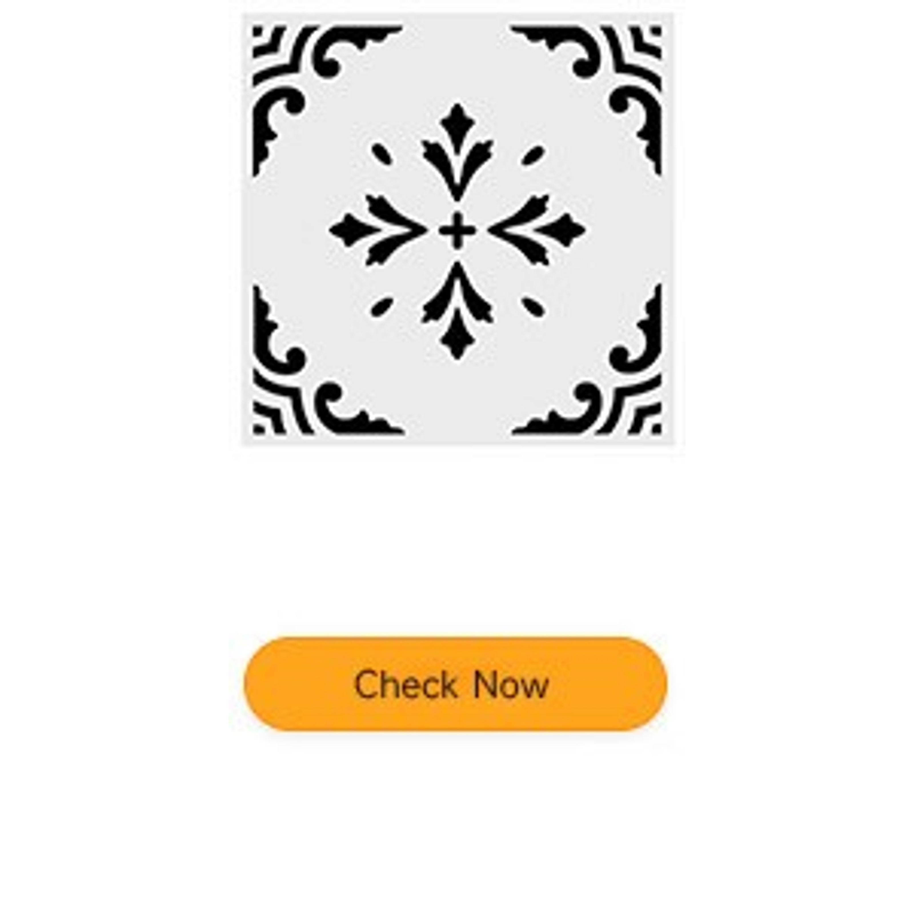 Wall Stencils for Painting Large Pattern 12" x 12", Reusable Large Floor Stencils, Simple Tile Stencils for Decor (NS10)