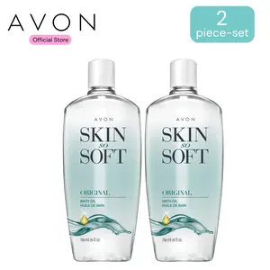 2-PACK BONUS SIZE Skin So Soft Original Bath Oil Bundle