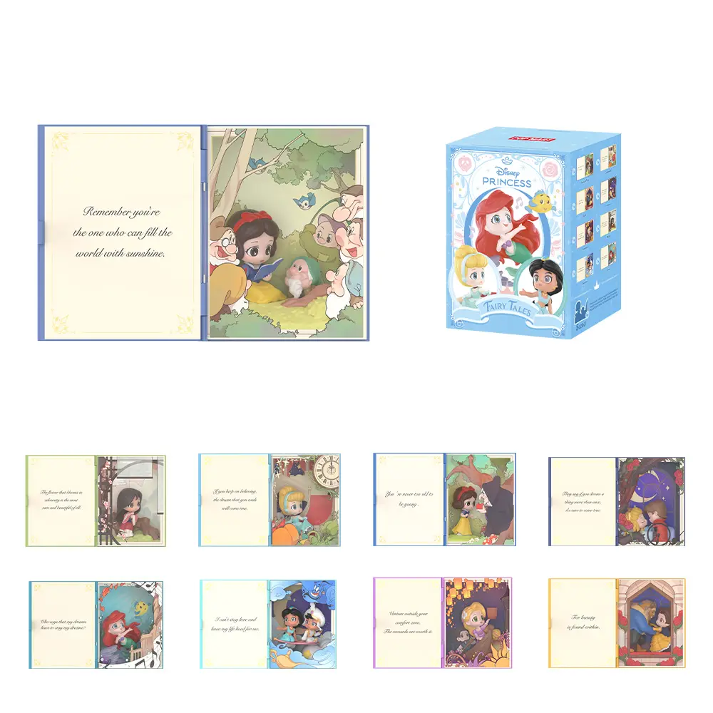 POP MART Disney Princess's Fairy Tales Series Scene Sets POP MART Disney Princess's Fairy Tales Series Scene Sets