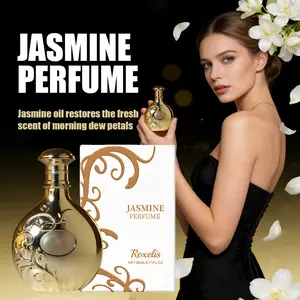 80ml Luxury Floral Fragrance | ROXELIS Jasmine - Long-Lasting, Versatile for Date/Work/Banquet Floral Jasmine Perfume