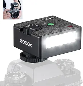 Godox iM30 Mini Flash with Diffuser Kit for Canon Nikon Sony Fuji Olympus Cameras Speedlite GN15 7-Level Power Adjustable Connection 230 Flashes S1/S2 Optical Slave Modes Photography Lighting Smartphone Black camera  accessories