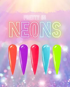 Pretty In Neons | EXCLUSIVE CURATED COLOUR GEL COLLECTION