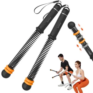 Cordless Battle Ropes for Home Gym, Portable Full-Body Workout Equipment for Men & Women, Weighted Fitness Training Rope for HIIT and Strength Exercise