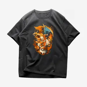 Charmander Shirt, Charmander A60, Pokemon T-shirt, Anime Graphic Tee, Charmander Fan Gift