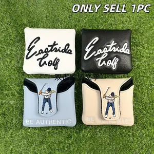 Golf Club Push Rod Cover, Magnetic Closure PU Material, Limited Edition Design, Durable & Stylish Golf Accessory for Men Women